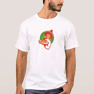 mexikanisches Kochsumhüllung Taco Burrito empanad T-Shirt