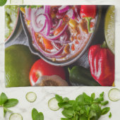 mexikanisches Küchentuch 3 (Gefaltet)