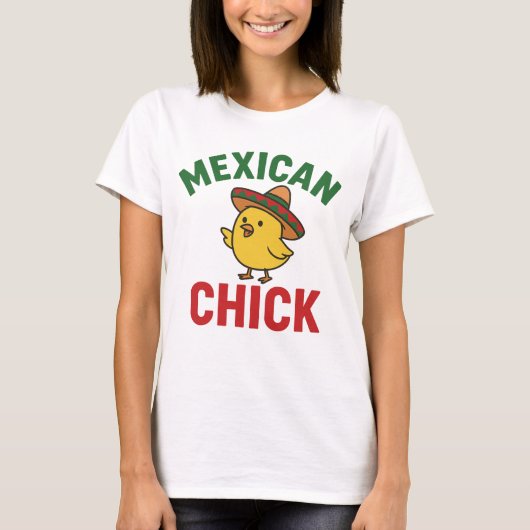 mexikanisches Küken T-Shirt (Vorderseite)