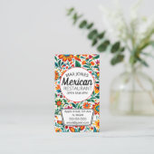 mexikanisches Lebensmittelgeschäft für Obst und Ge Visitenkarte (Stehend Vorderseite)