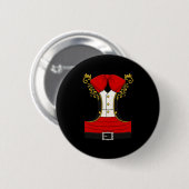 Mexikanisches Mariachi-Halloween-Kostüm Cinco De M Button (Vorne & Hinten)