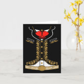 Mexikanisches Mariachi Kostüm Charro für Cinco de  Karte (Gelbe Blume)