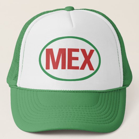 Mexikanisches MEX Truckerkappe (Vorderseite)