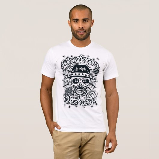 Mexikanisches mexiko-amerikanisches BW Ramírez T-Shirt (Vorne ganz)