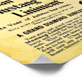 mexikanisches Mustang Liniment Poster (Ecke)