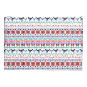 Mexikanisches Muster Frida Kahlos | Kissenbezug (Rückseite-Links)