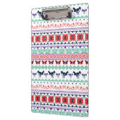 Mexikanisches Muster Frida Kahlos | Klemmbrett (Links)