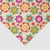 mexikanisches Muster für Blume der Volkskunst Seidenpapier (Ausschnitt)