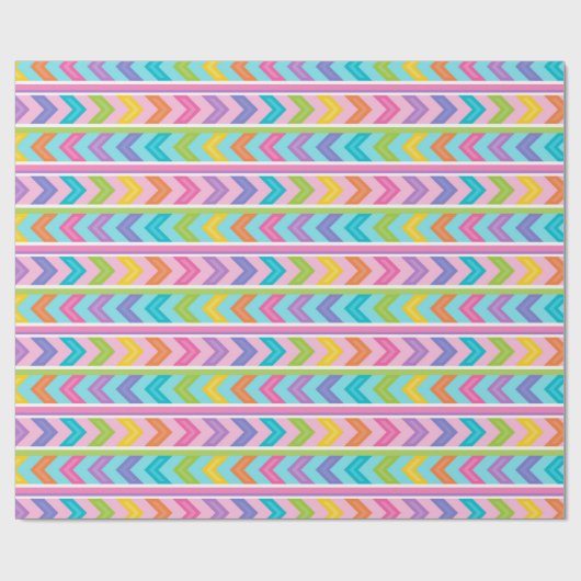 Mexikanisches Muster Geschenkpapier (Flach)