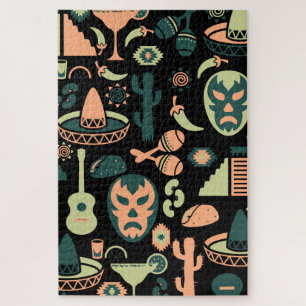 Mexikanisches Muster Puzzle