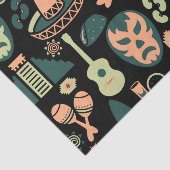 Mexikanisches Muster Seidenpapier (Ausschnitt)