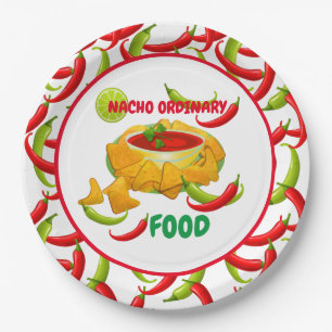 mexikanisches Nacho  Pappteller