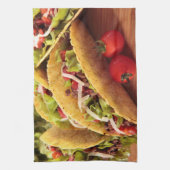 Mexikanisches NahrungsmittelGeschirrtuch 2 Küchentuch (Vertikal)