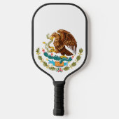 mexikanisches NationalEmblem Pickleball Schläger (Rückseite)
