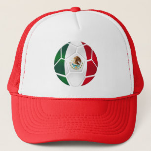 Mexikanisches nationales Fußballteam lockert Truckerkappe