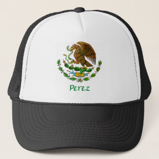 Mexikanisches nationales Siegel Perez Truckerkappe