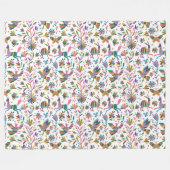 mexikanisches osmanisches Muster Fleecedecke (Vorderseite (Horizontal))