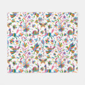 mexikanisches osmanisches Muster Fleecedecke (Vorderseite (Horizontal))