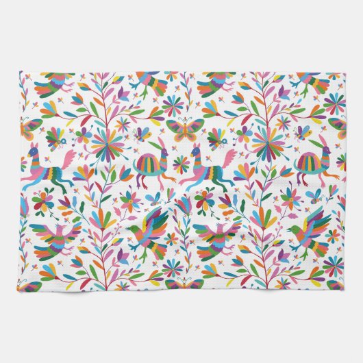 mexikanisches osmanisches Muster Geschirrtuch (Horizontal)