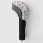 mexikanisches osmanisches Muster Golf Headcover (angewinkelt)