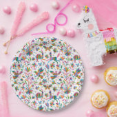 mexikanisches osmanisches Muster Pappteller (Party)