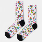 mexikanisches osmanisches Muster Socken (Linkes Detail)