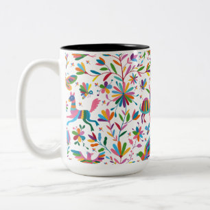 mexikanisches osmanisches Muster Zweifarbige Tasse