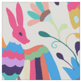 mexikanisches Otomi-Inspiriertes Gewebe Stoff (Nahaufnahme)