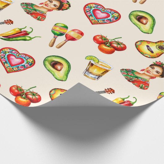 mexikanisches Packpapier (Ecke)