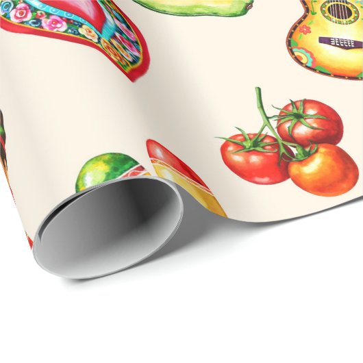 mexikanisches Packpapier (Rolleneckpunkt)