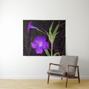 Mexikanisches Petunia Lila Wandteppich