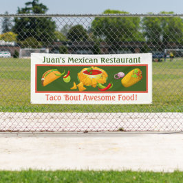 mexikanisches Restaurant Custom Outdoor Banner