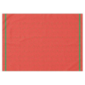 Mexikanisches Restaurant Funky Red and Green Chili Tischdecke (Vorderseite (Horizontal))