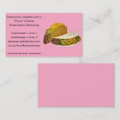 mexikanisches Restaurant Visitenkarte (Vorne/Hinten)