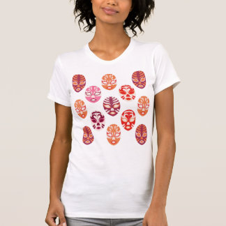 - Mexikanisches Rosa Lucha Libre Maske T-Shirt