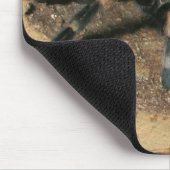 Mexikanisches Rotknie-Tarantula-Spinnenkeule Mousepad (Ecke)