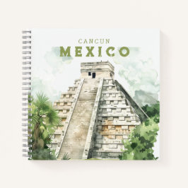 mexikanisches Ruin Travel Journal Notizblock