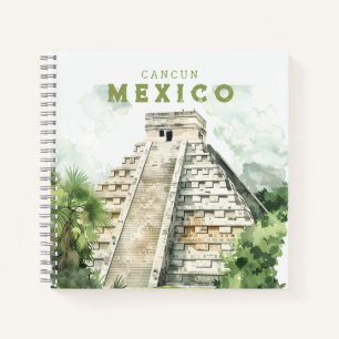 mexikanisches Ruin Travel Journal Notizblock