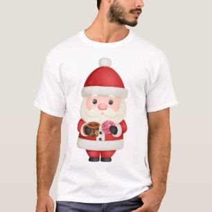 Mexikanisches Santa Concha Brot und Champurrado He T-Shirt