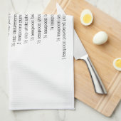 MEXIKANISCHES SCHOKOLADENBROWNIEN GESCHIRRTUCH (Viertel Falte)