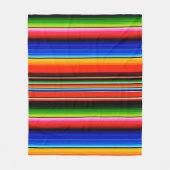 mexikanisches Serapass Fleecedecke (Vorderseite)