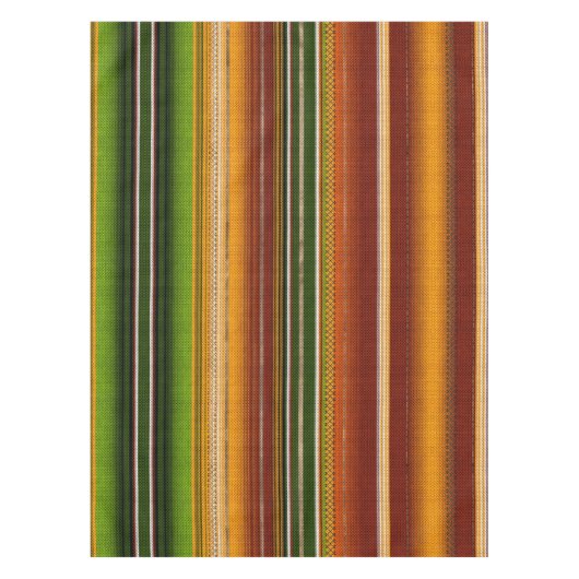 Mexikanisches serape #1 tischdecke (Vorderseite)