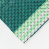 Mexikanisches serape #2 fleecedecke (Ecke)