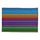 Mexikanisches serape #3 kissenbezug (Rückseite)