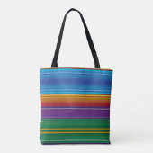 Mexikanisches serape #3 tasche (Rückseite)
