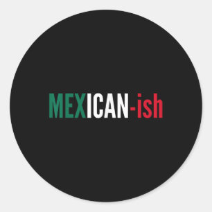 Mexikanisches Shirt Cinco De Mayo Fiesta Party T-S Runder Aufkleber