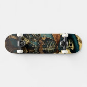 mexikanisches Skelett Skateboard (Horizontal)