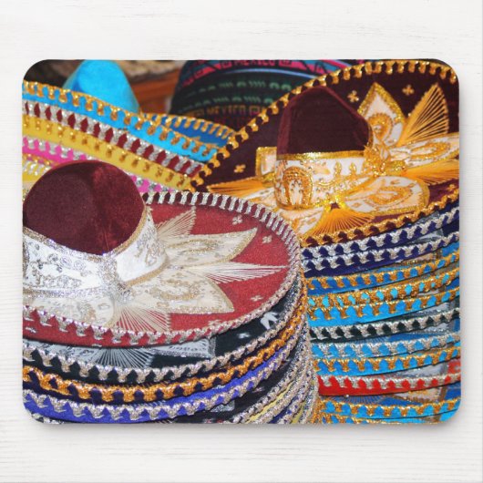 mexikanisches Sombreros mousepad (Vorne)
