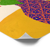 Mexikanisches Sonnenblumenposter Poster (Ecke)