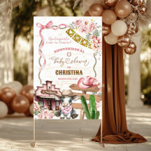 Mexikanisches Spanisches Cowgirl-Willkommensschild